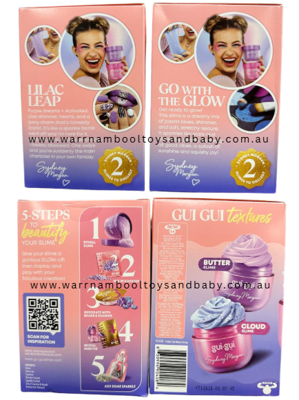 Gui Gui Beautify Your Slime Kit Influencer Collabs SYDNEY MORGAN