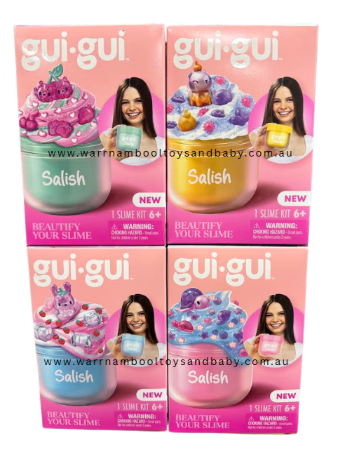 Gui Gui Beautify Your Slime Kit Influencer Collabs SALISH