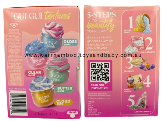 Gui Gui Beautify Your Slime Kit Influencer Collabs SALISH