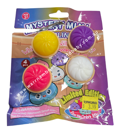 Squishy Mystery MINI DUMPLING 4pk