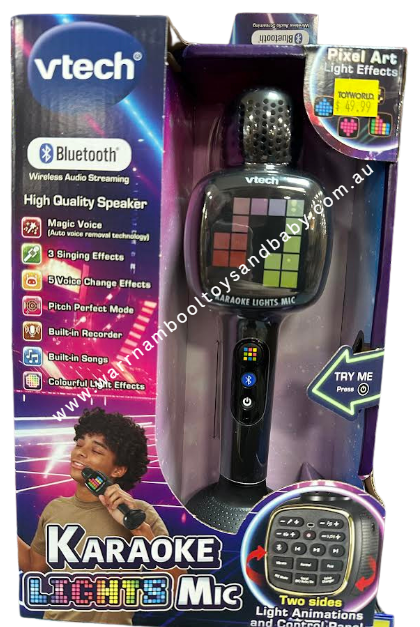 Vtech Karaoke Lights Mic Black