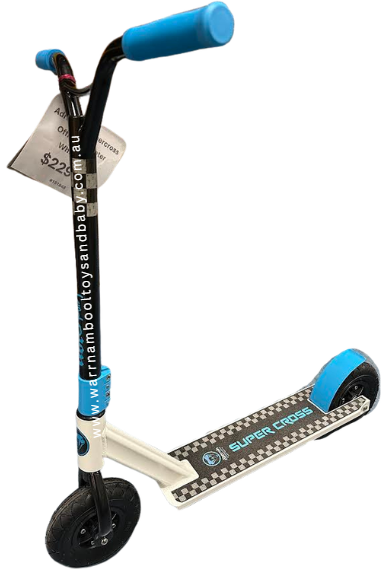 Adrenalin Supercross Offroad Scooter White/Blue