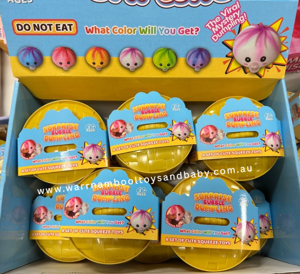 Bubble Blowing Dumpling Assorted