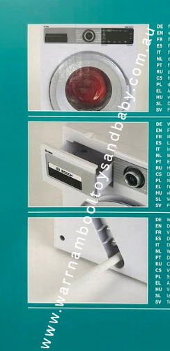 Bosch Mini Washing Machine Req 3 x C Batteries