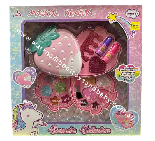 Unicorn Strawberry Makeup Kit