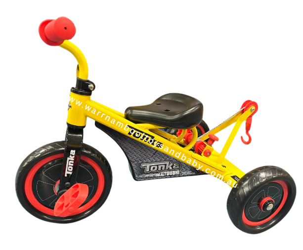 Tonka Real Tough Steel Frame Pedal Tricycle with Adjustable Winch