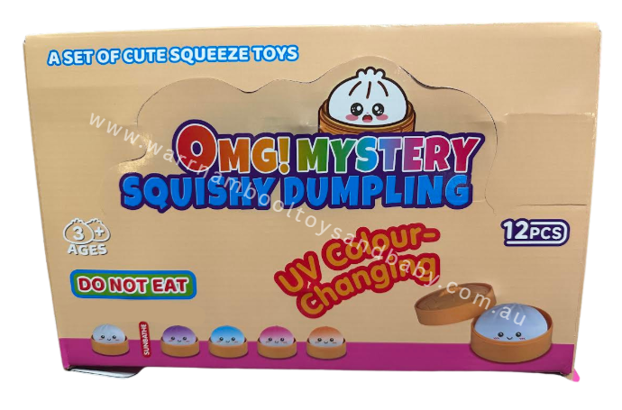 Mystery Squish Dumpling - UV Colour Changing - SOFT Squish