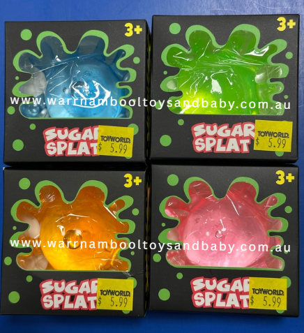 Squishy Sugar Splat Assorted Colours