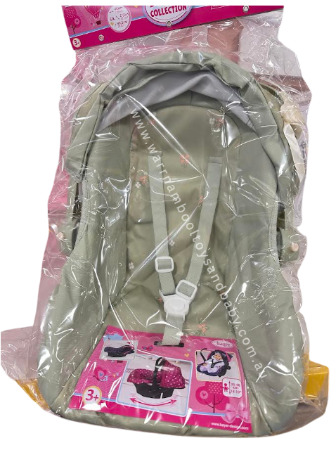 Bayer Doll Car Capsule - Soft Sage Green