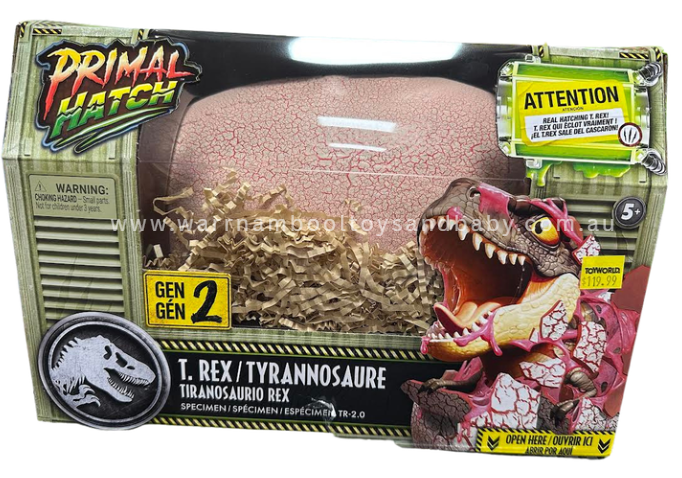Primal Hatch Jurassic Interactive Hatching Dinosaur 2.0