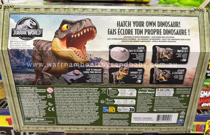 Primal Hatch Jurassic Interactive Hatching Dinosaur 2.0