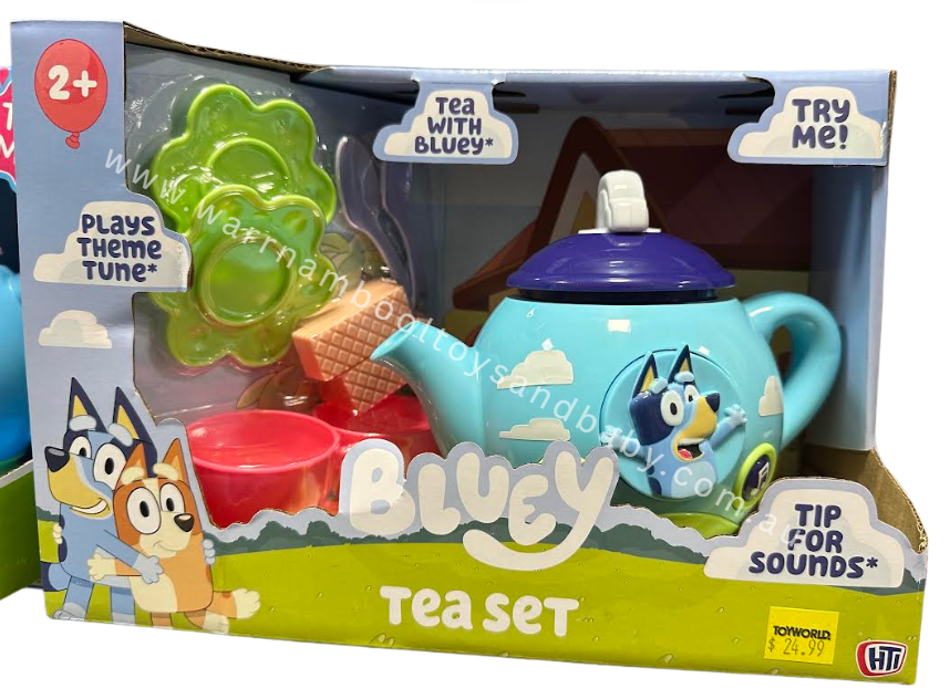 Bluey Tea Set - Demo Batteries Included