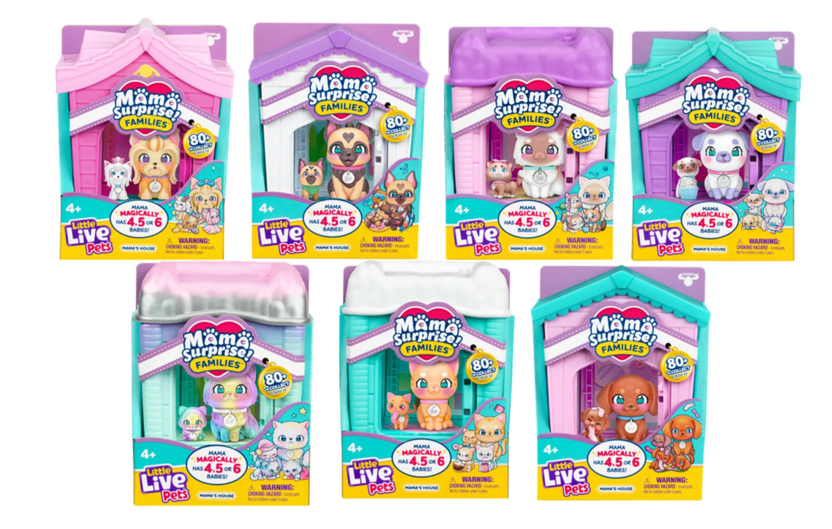 Little Live Pets S2 Mama Surprise Families Mama House Asstd