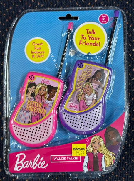 Walkie Talkie Spidey and his Amazing Friends req 2 x 9v batteries