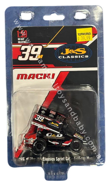 1/50 #39 2025 C&amp;D Rigging Sprint Car - Anthony Macri