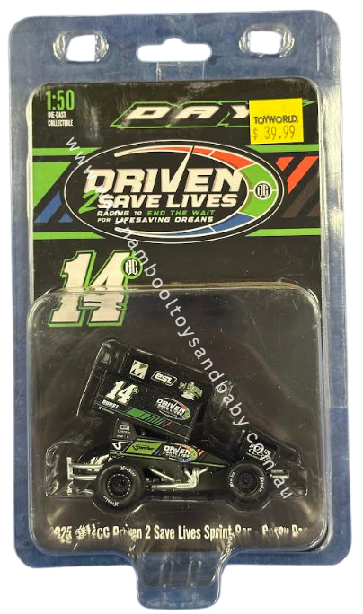 1/50 2025 #14CC Driven 2 Save Lives Sprint Car - Corey Day