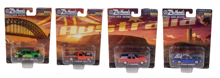 Oz Wheels 1/64 Australia Day 2026 Single Car Assorted Designs