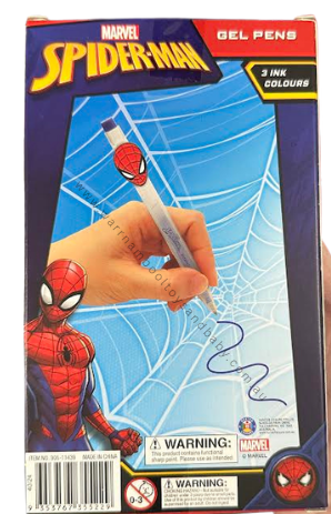 Spiderman Gel Pens 3pk