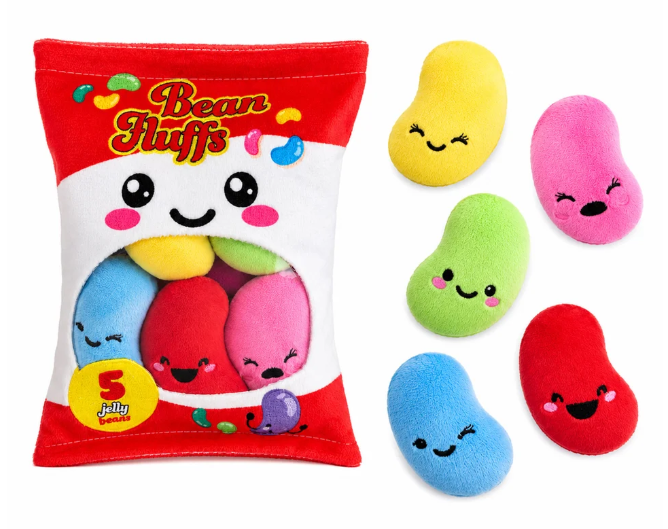 Pink Poppy Plush Snack Bag Buddies Assorted