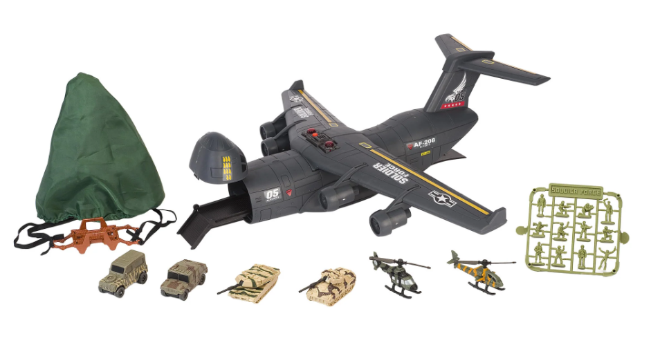 Soldier Force Lights &amp; Sounds Skyhawk Playset