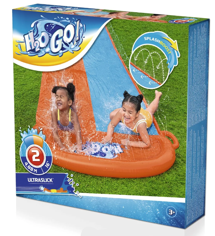 H2OGO Double Water Slide 4.88m / 16ft