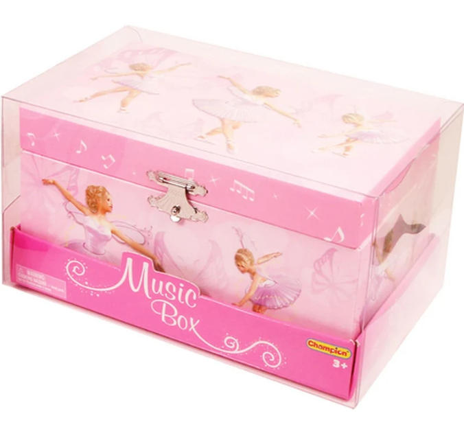 Jewellery Musical Box Pink Ballerina