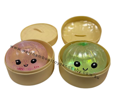 Squeezos Mystery Mini Steam Bun 5cm Assorted