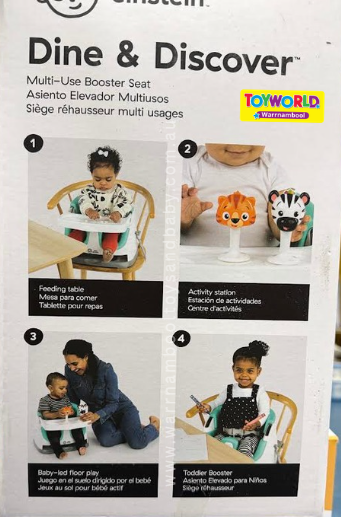Baby Einstein Dine &amp; Discover Multi Use Booster Seat 6-36 months