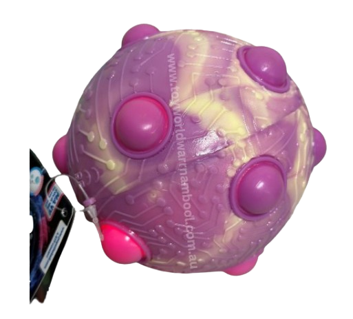 Pops the Ball with Flashing Lights Assorted Colours