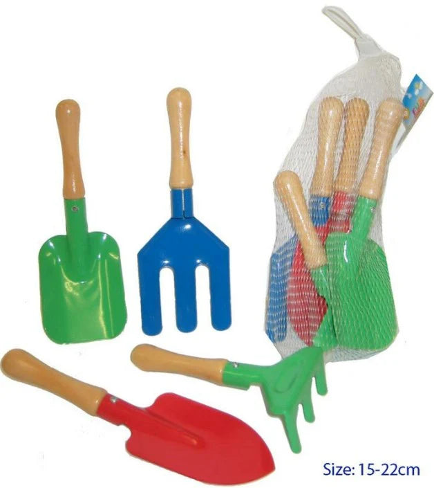 Fun Factory Metal Garden Tool Set 4 Pce