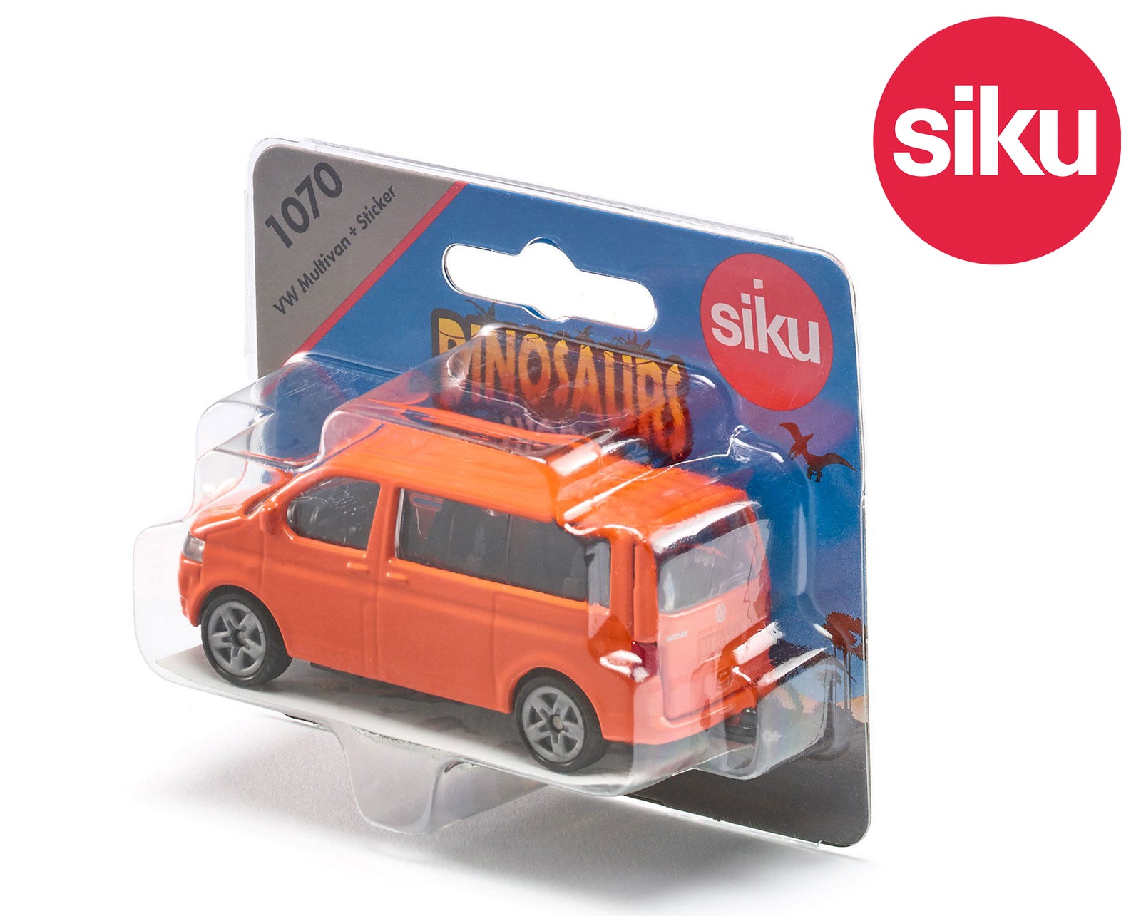 Siku 1070 VW Multivan Dinosaurs World Orange Van
