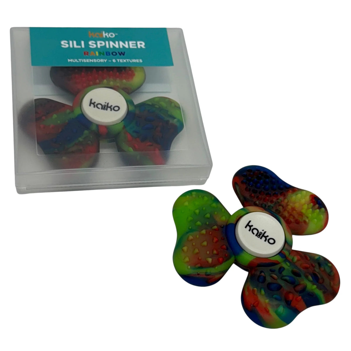 KAIKO Sili Spinner 6 Textures - Rainbow