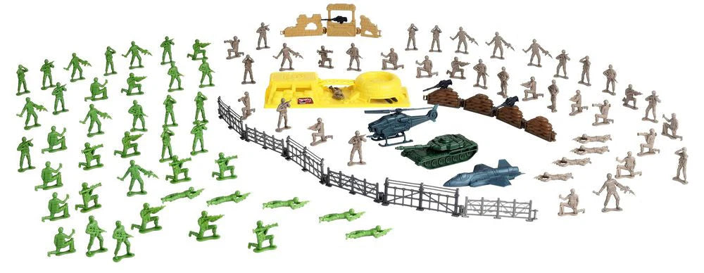 Soldier Force Bucket Playset 100pc