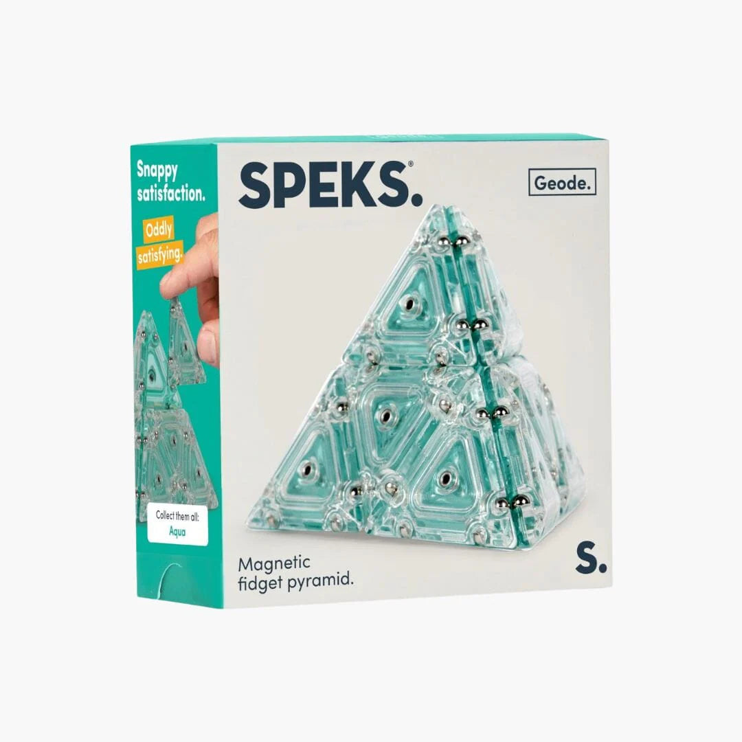 Speks Geode Pyramid Aqua