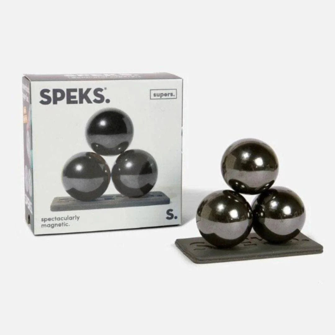 Speks Super 3 Magnetic Balls Gunmetal
