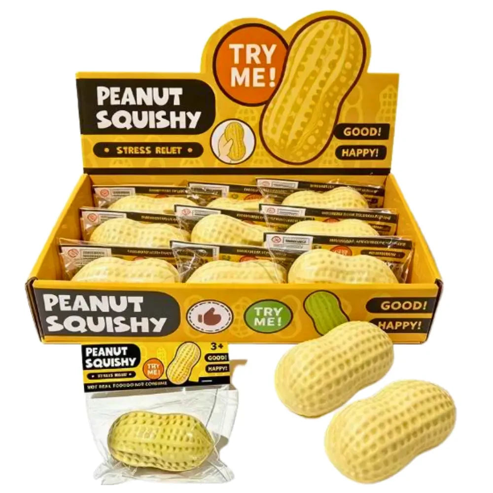 Squishy Crunchy Peanut  - Crunchy Feel &amp; Sound
