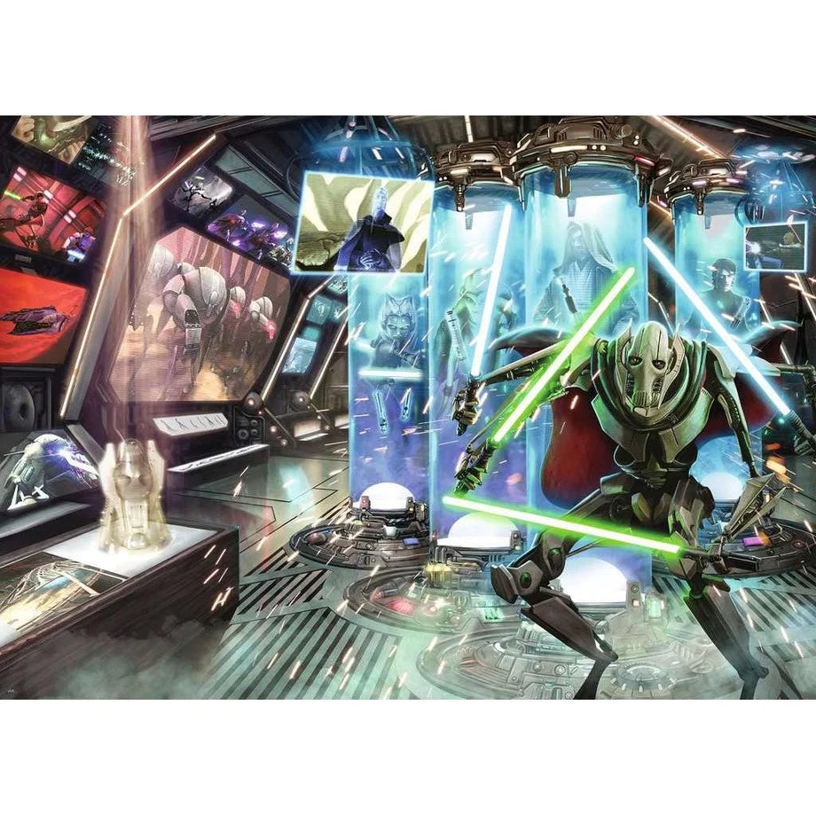 RB17342-6 Star Wars Villainous General Grievous 1000pc Puzzle
