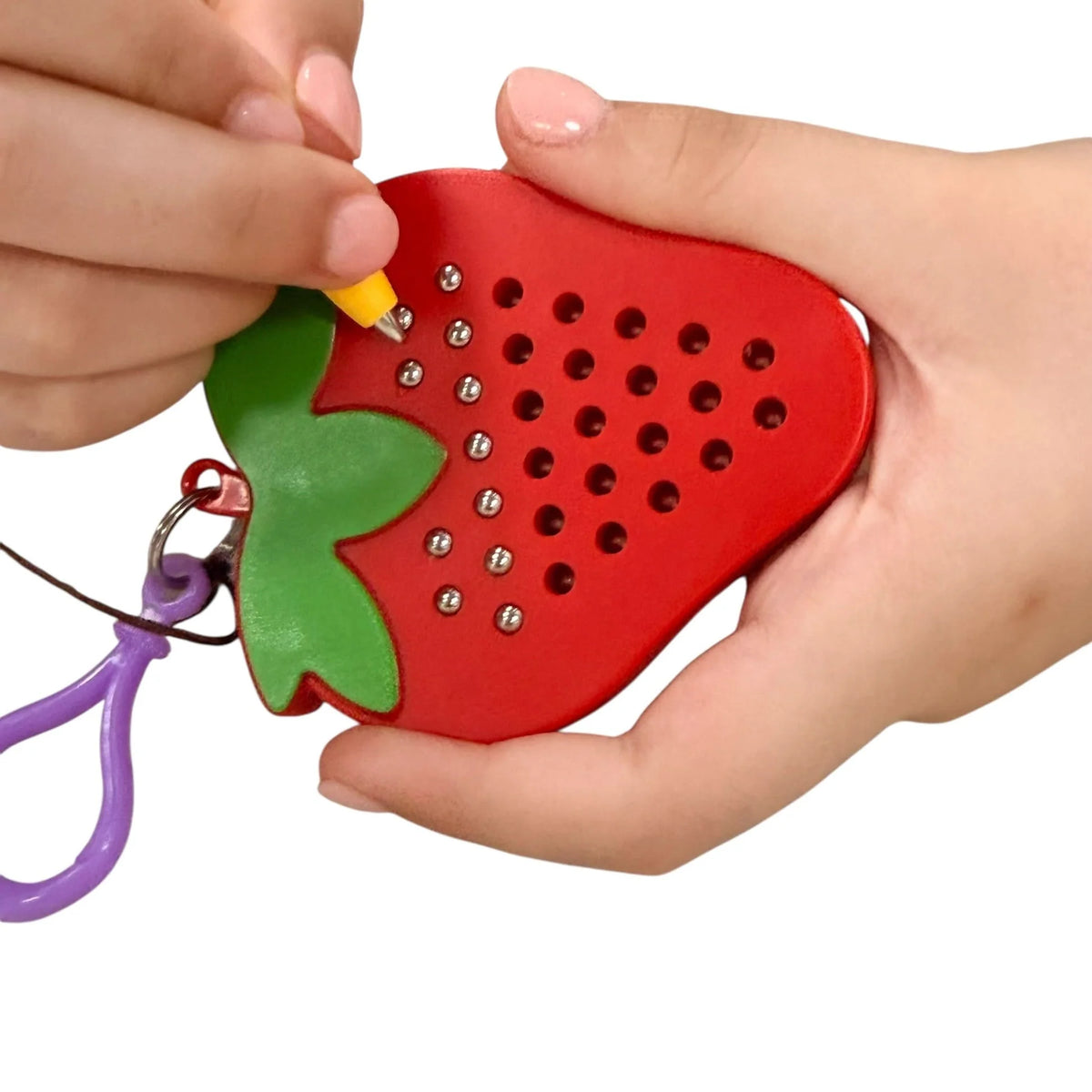 KAIKO Magnetic Pad Keyring - Strawberry