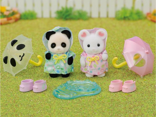 SF5748 Nursery Friends Rainy Day Duo