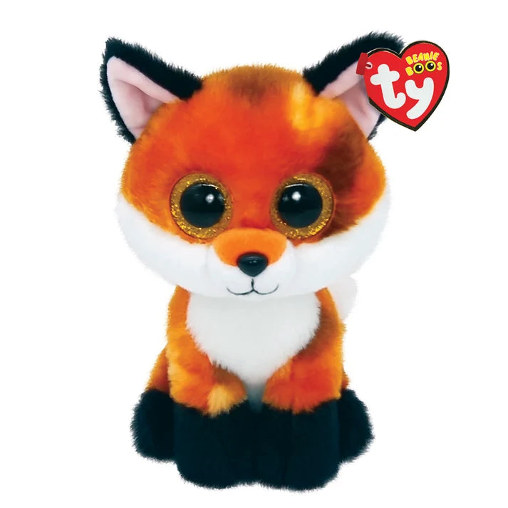 TY Beanie Boo Regular Fox Orange MEADOW