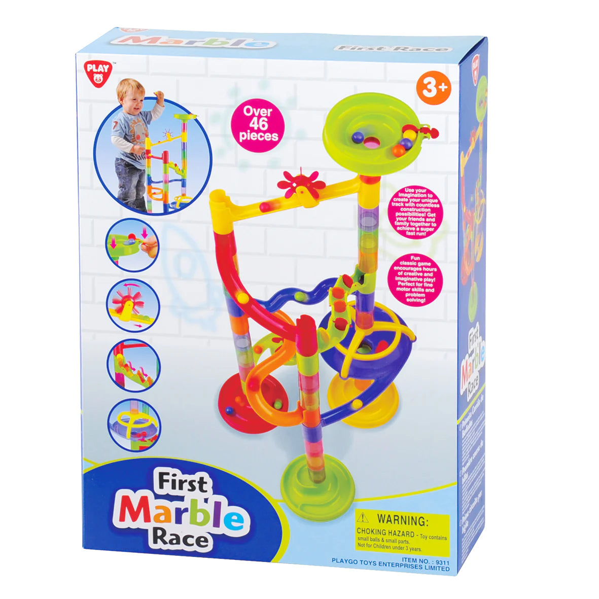 PLAYGO TOYS ENT. LTD. First Marble Race Recycled Material
