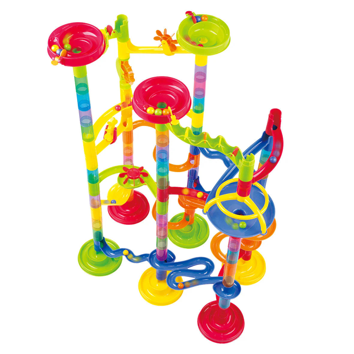 PLAYGO TOYS ENT. LTD. Mega Marble Run Race Deluxe 100+ Pieces