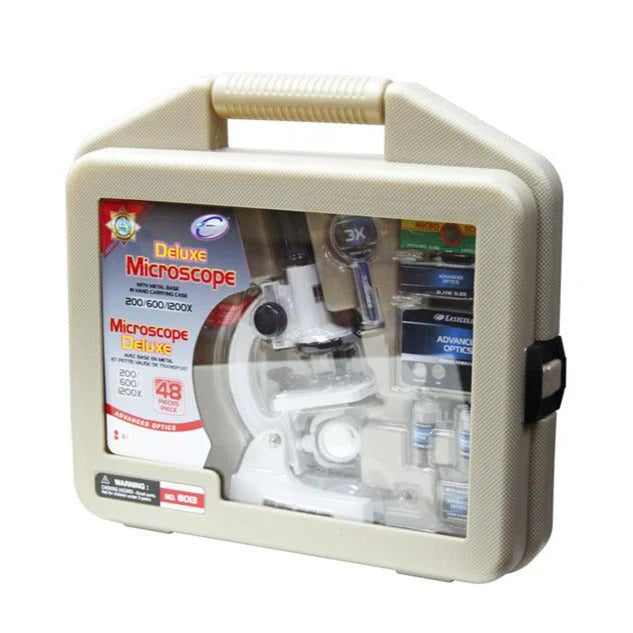 Deluxe Microscope Set in Carrying Case
