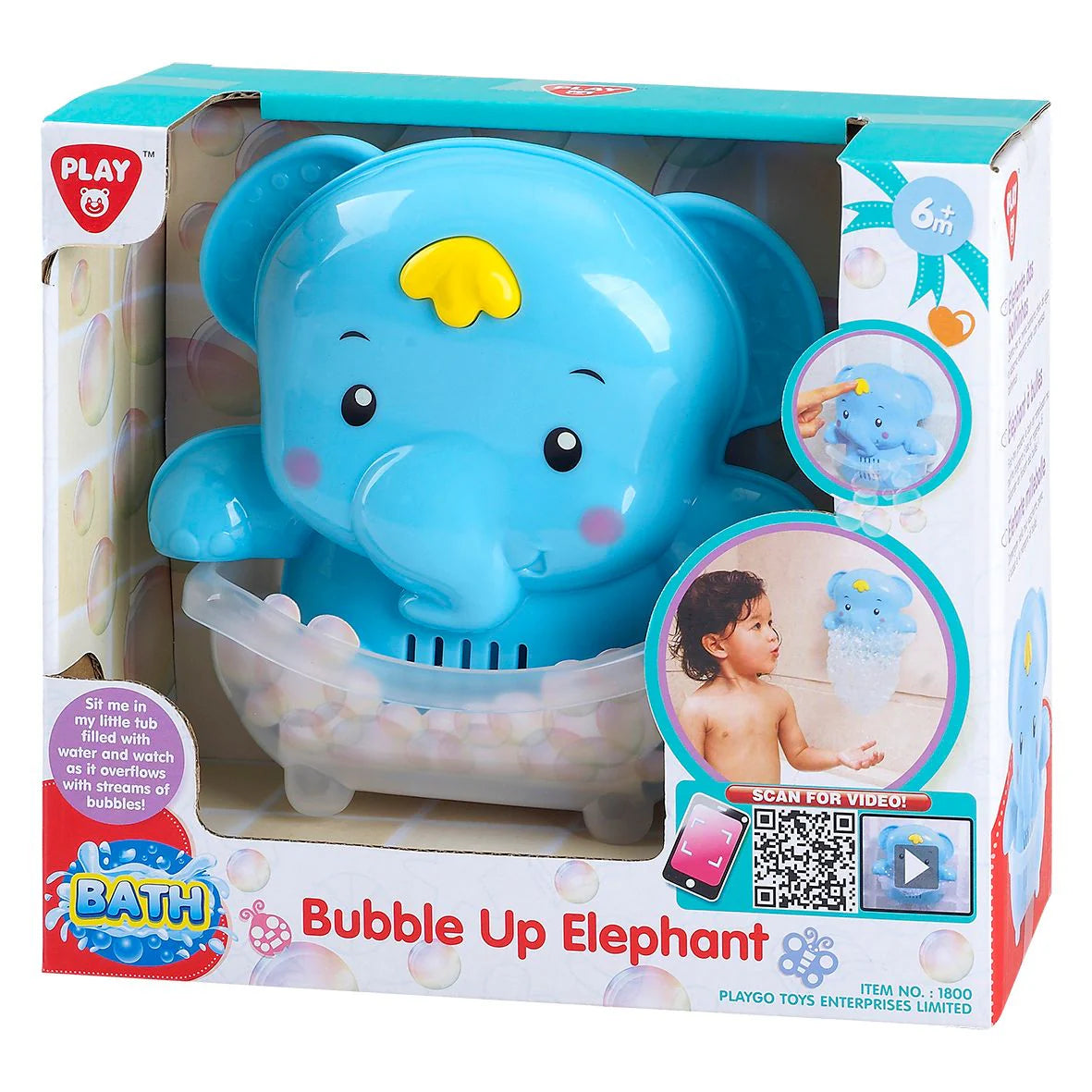 PLAYGO TOYS ENT. LTD.  Bubble Up Elephant Req 2 x AA batteries)