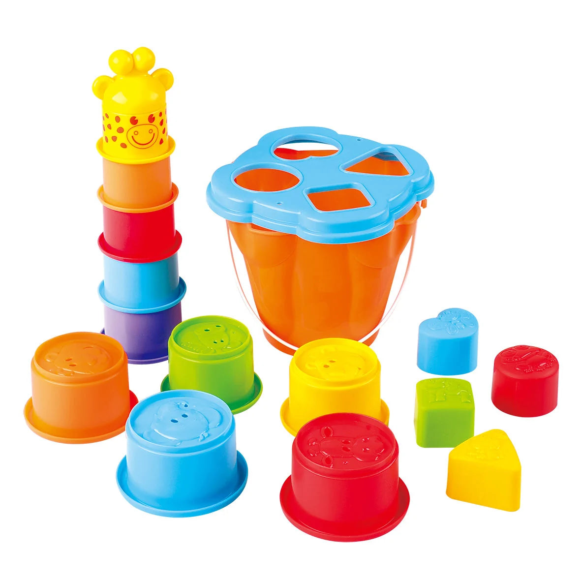 PLAYGO TOYS ENT. LTD.  Sort &amp; Stack Giraffe Tower