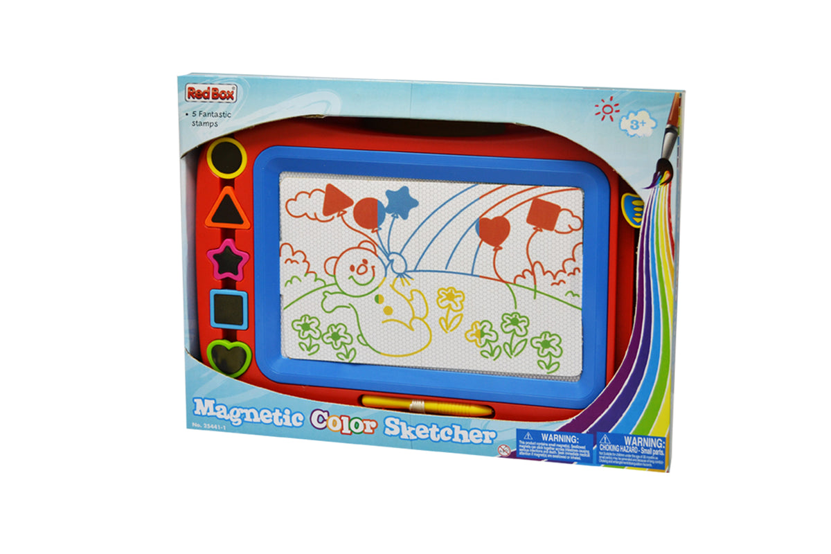Red Box Magnetic Colour Sketcher