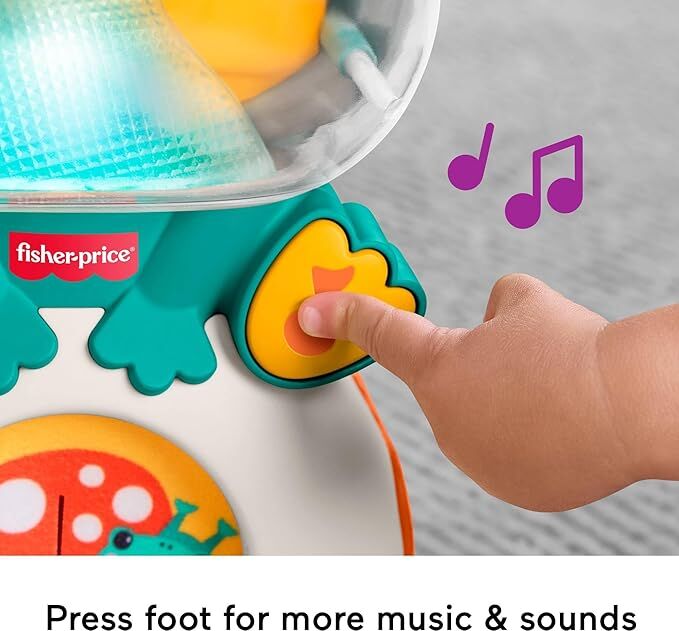 Fisher Price Light-Up &amp; Roll Frog