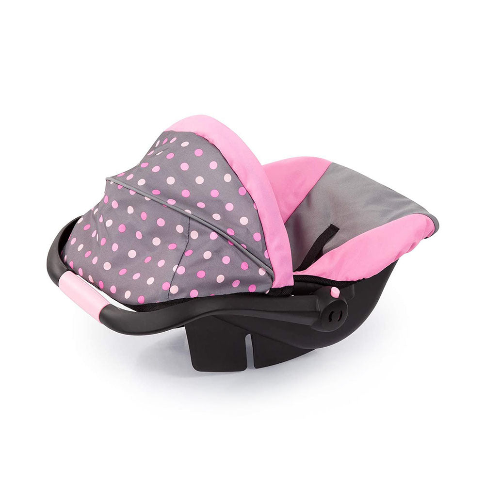 Bayer Doll Car Capsule Light Grey And Pink With Fairy