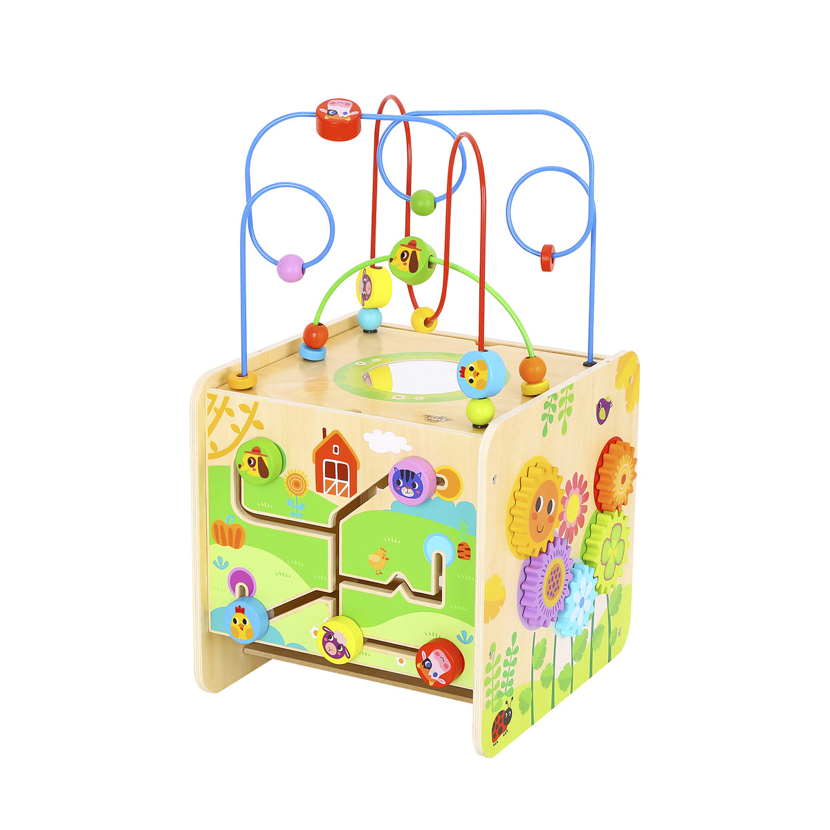 Tooky Toy Play Cube Centre - Farm