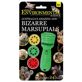 Wild Environmental Science Projector Torch Bizarre Marsupials